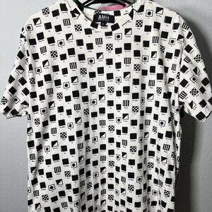 Vintage AMH Ashley Marc Hovelle 100% Cotton Bruno Senna Tribute Shirt SZ XL